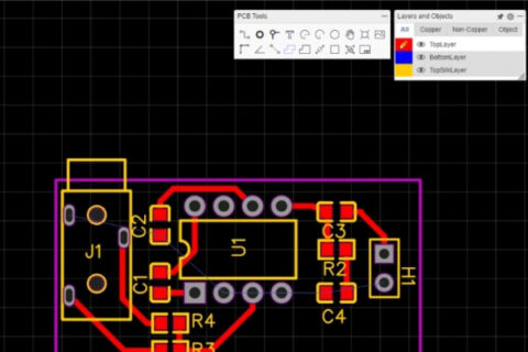 Tutorial EasyEDA - Browser-based PCB Design - ELECTROKITS.RO